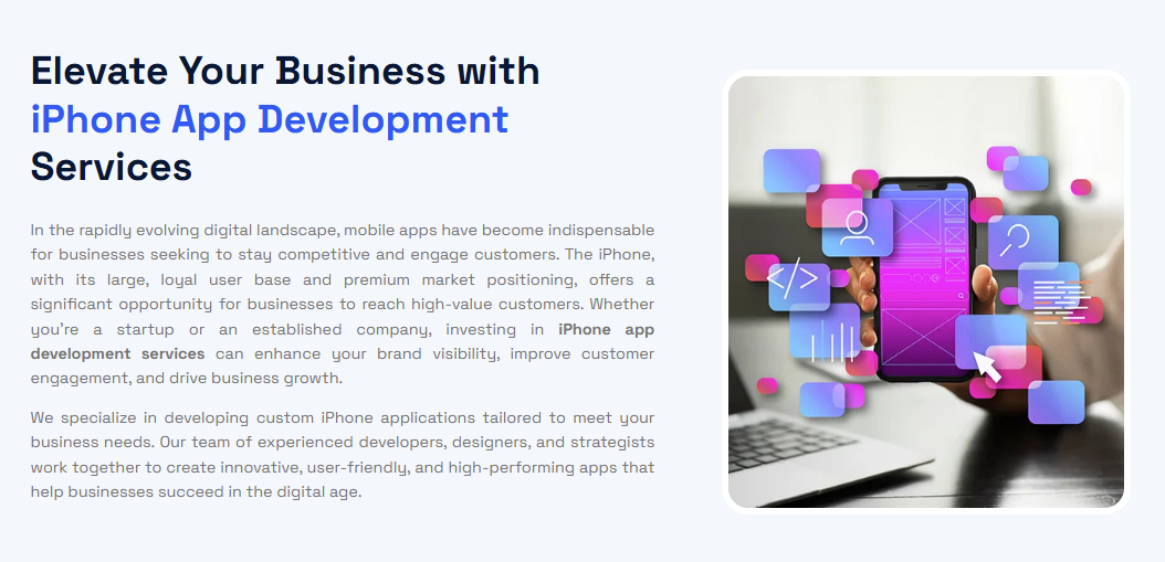 iPhone app development company