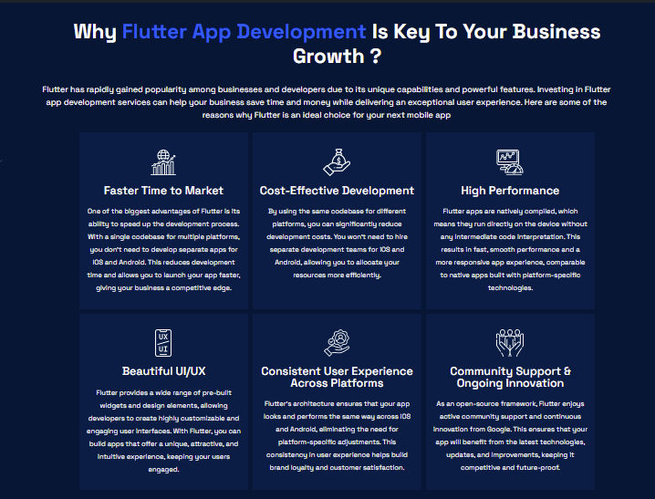 Flutter app development company 